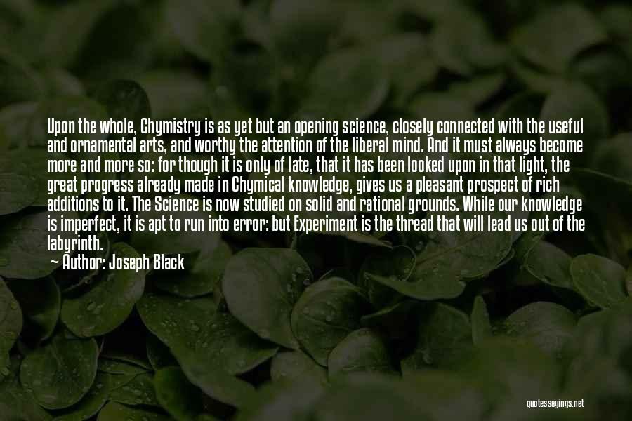 Great Error Quotes By Joseph Black