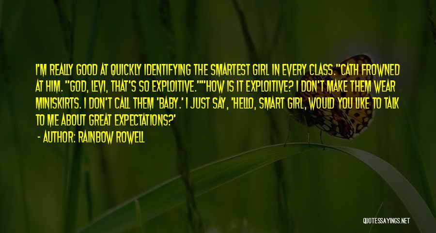 Great Expectations Good Quotes By Rainbow Rowell