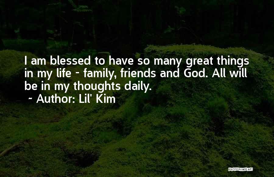 Great Family And Friends Quotes By Lil' Kim