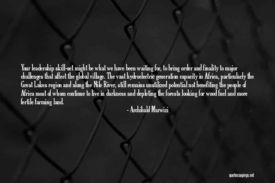 Great Farming Quotes By Archibald Marwizi Great Farming Quotes By Archibald Marwizi
