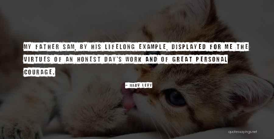 Great Father Quotes By Marv Levy Great Father Quotes By Marv Levy