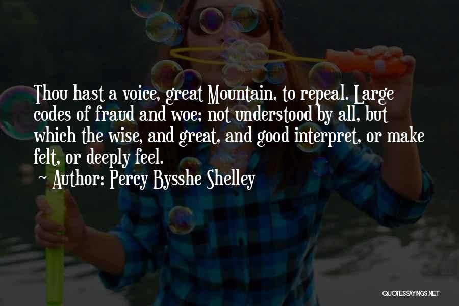 Great Feel Good Quotes By Percy Bysshe Shelley