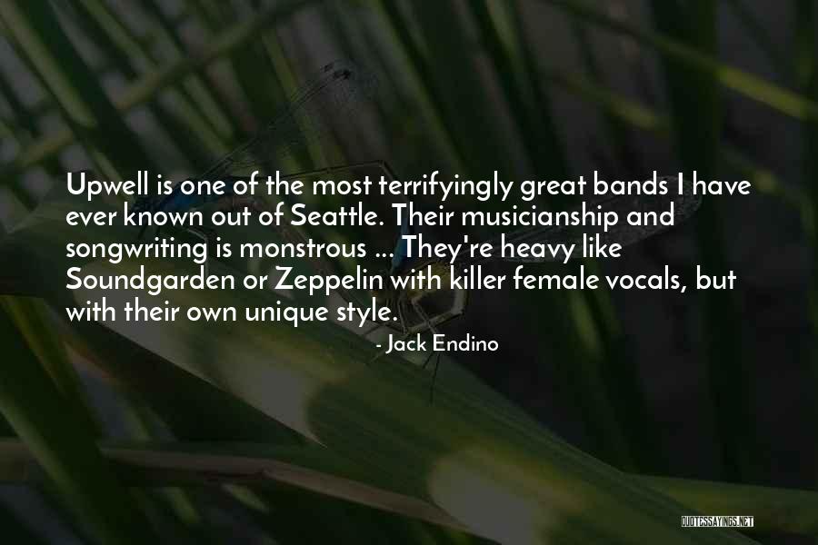 Great Female Quotes By Jack Endino Great Female Quotes By Jack Endino