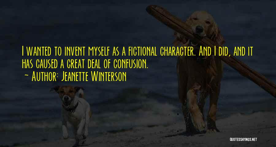 Great Fictional Character Quotes By Jeanette Winterson