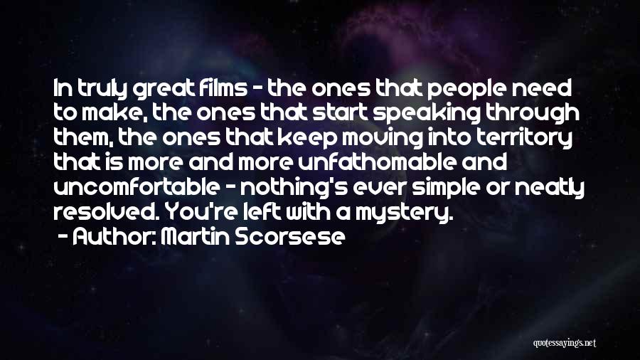 Great Films Quotes By Martin Scorsese