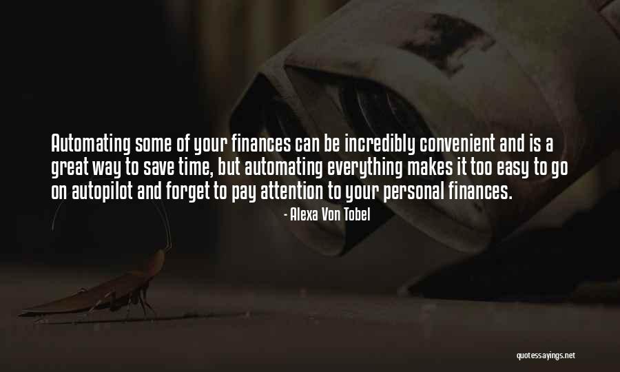 Great Finance Quotes By Alexa Von Tobel Great Finance Quotes By Alexa Von Tobel