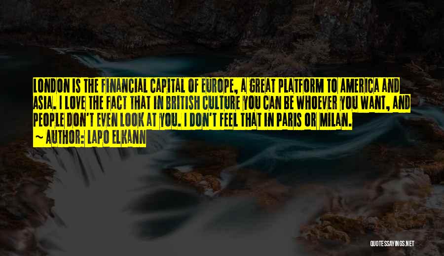Great Financial Quotes By Lapo Elkann