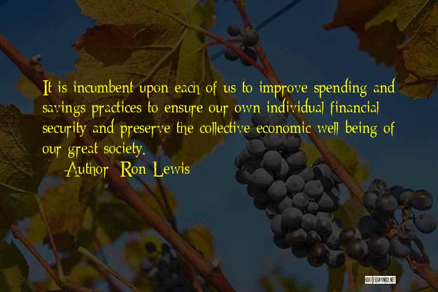 Great Financial Quotes By Ron Lewis