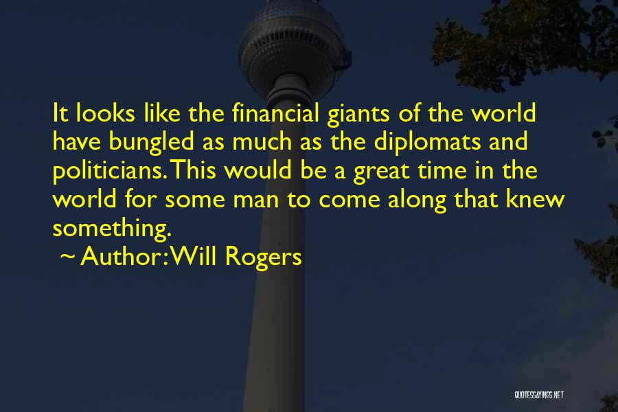 Great Financial Quotes By Will Rogers