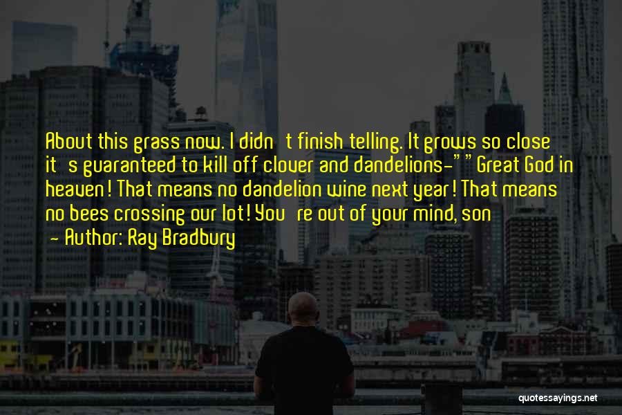 Great Finish Quotes By Ray Bradbury