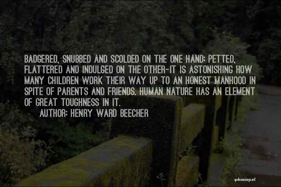 Great Flattered Quotes By Henry Ward Beecher