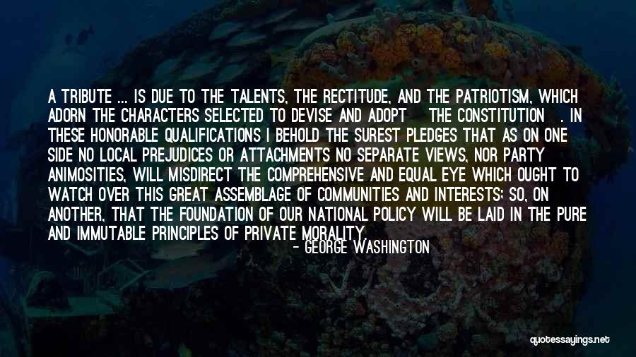 Great Foundation Quotes By George Washington Great Foundation Quotes By George Washington