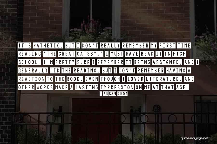 Great Gatsby Book Quotes By Susan Choi Great Gatsby Book Quotes By Susan Choi