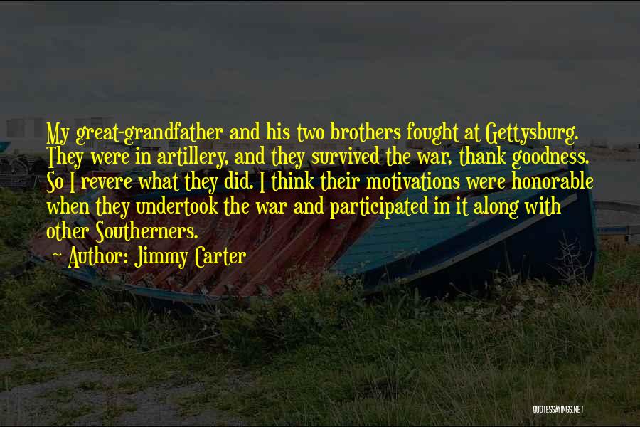 Great Gettysburg Quotes By Jimmy Carter