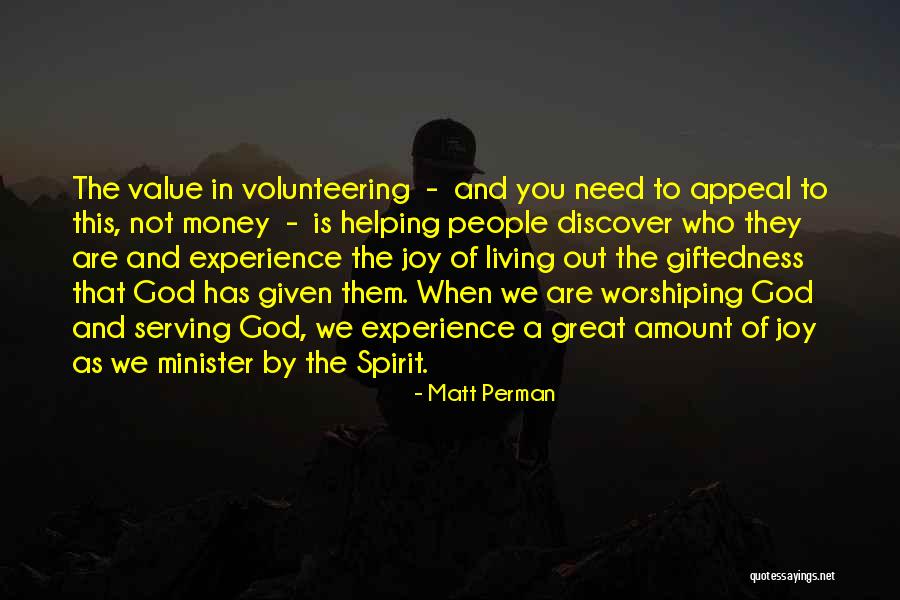 Great Giftedness Quotes By Matt Perman Great Giftedness Quotes By Matt Perman