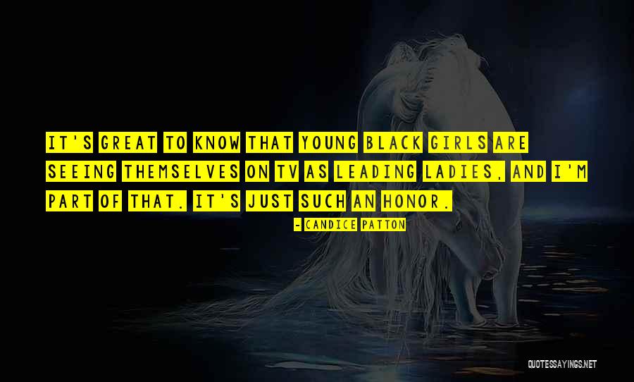 Great Girl Quotes By Candice Patton Great Girl Quotes By Candice Patton