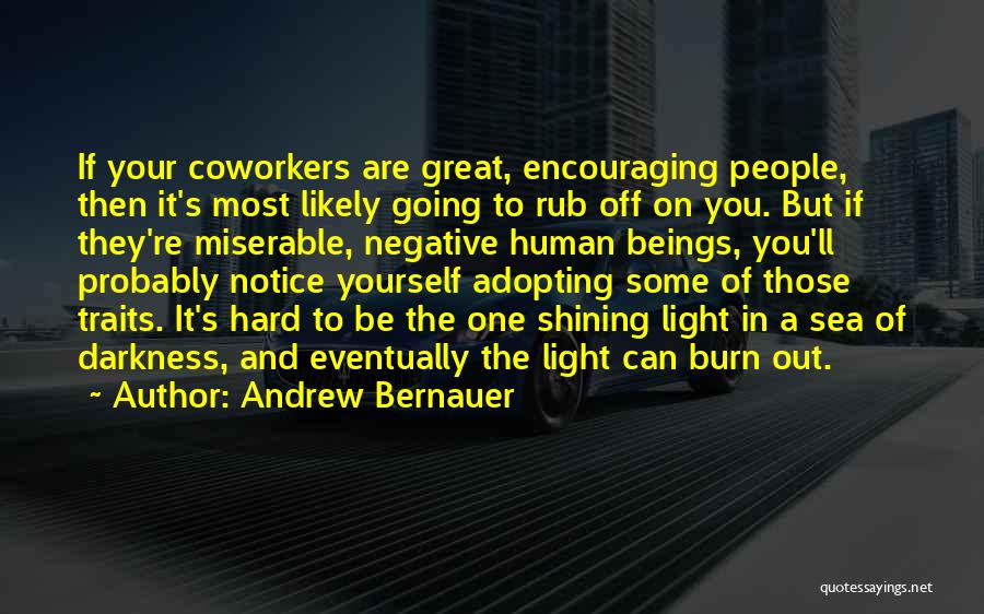 Great Going Out Quotes By Andrew Bernauer