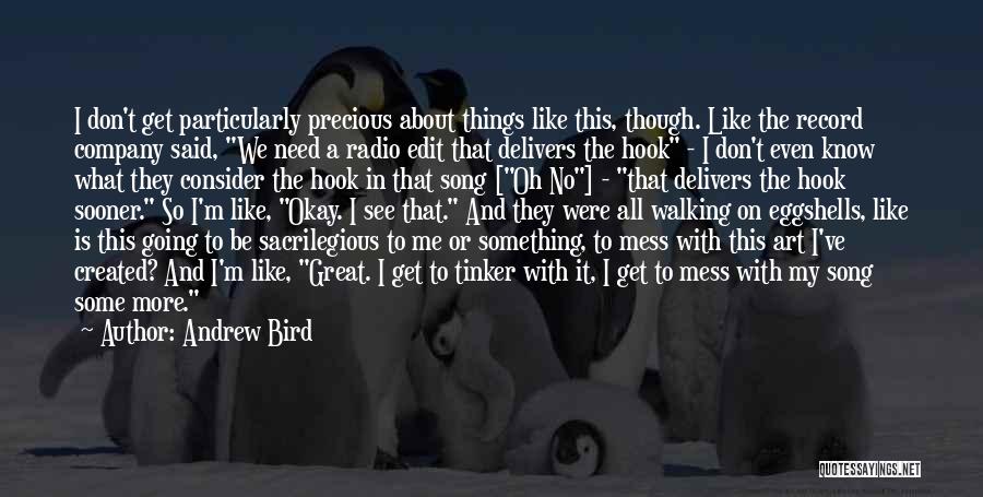 Great Going Quotes By Andrew Bird