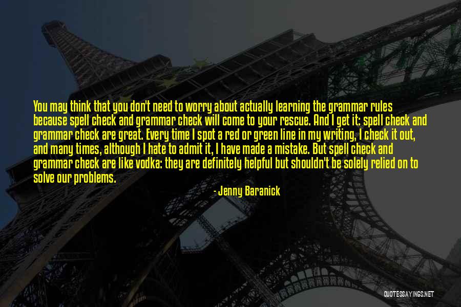 Great Grammar Quotes By Jenny Baranick Great Grammar Quotes By Jenny Baranick