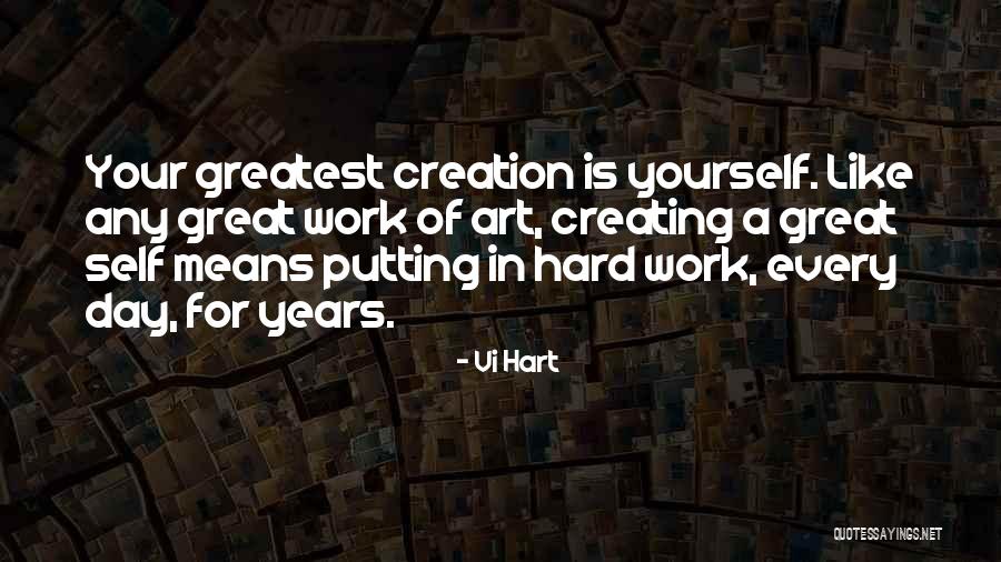 Great Hard Work Quotes By Vi Hart