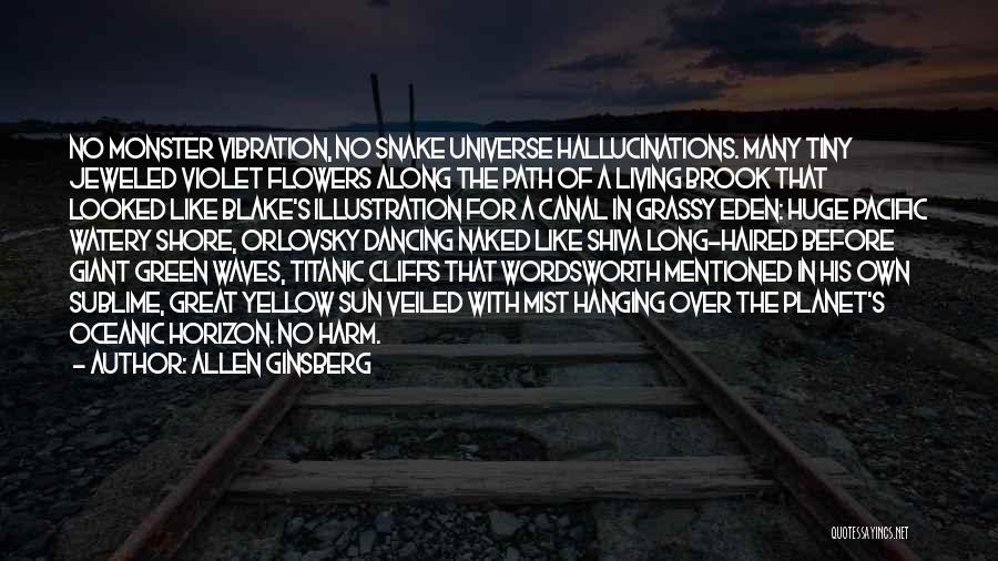 Great Horizon Quotes By Allen Ginsberg