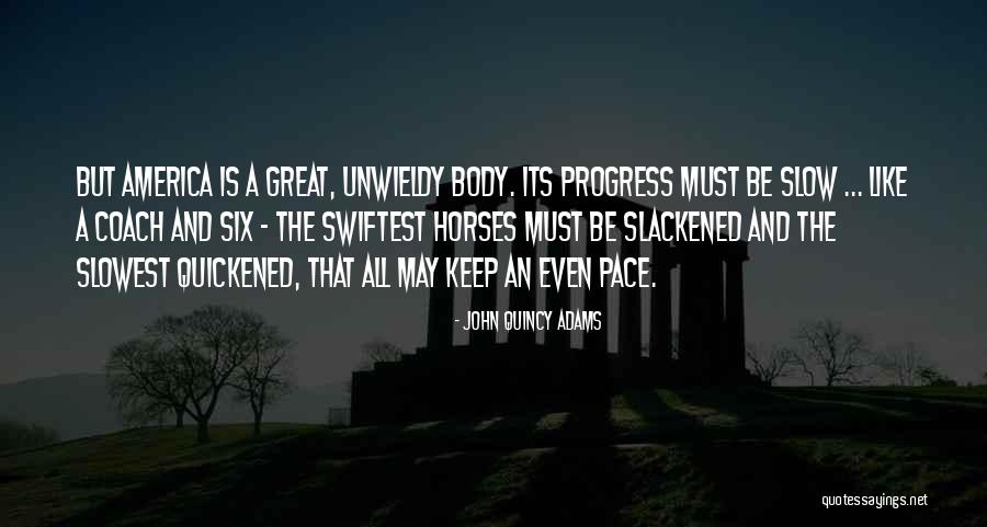 Great Horse Quotes By John Quincy Adams