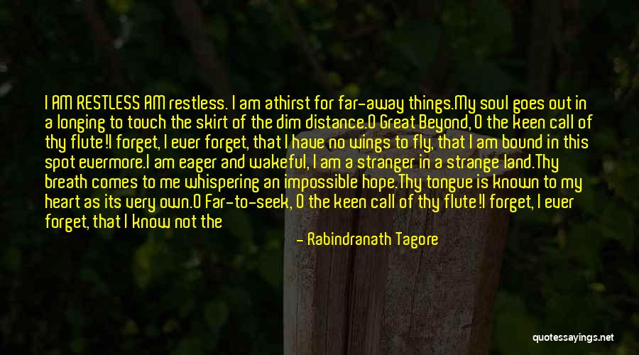 Great Horse Quotes By Rabindranath Tagore