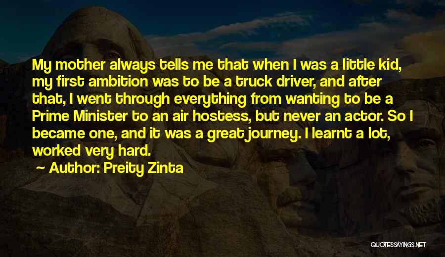 Great Hostess Quotes By Preity Zinta