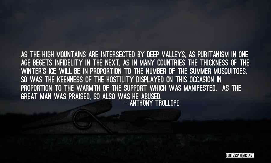 Great Hostility Quotes By Anthony Trollope