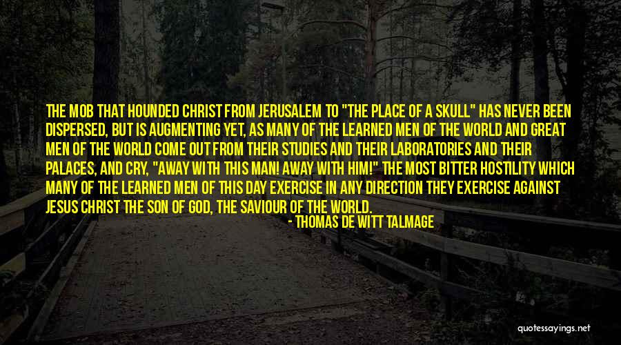 Great Hostility Quotes By Thomas De Witt Talmage Great Hostility Quotes By Thomas De Witt Talmage