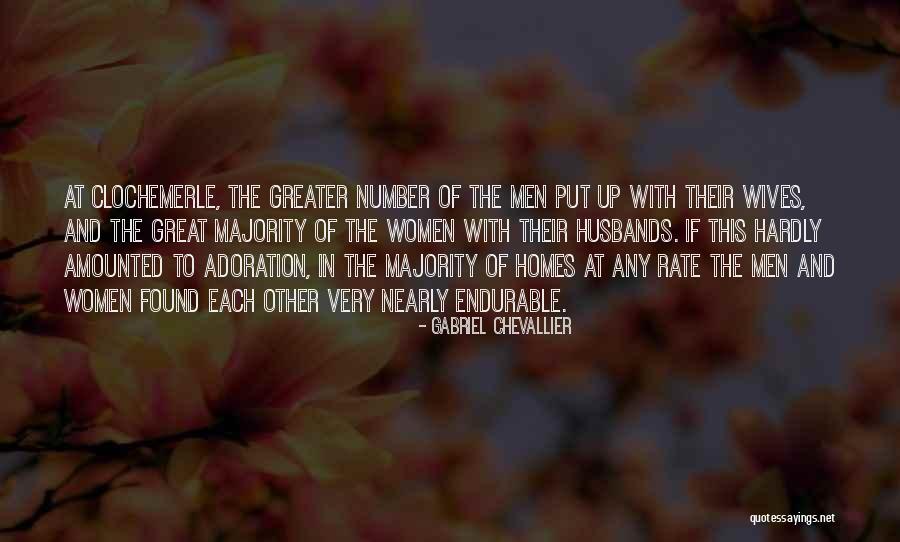Great Husbands Quotes By Gabriel Chevallier Great Husbands Quotes By Gabriel Chevallier
