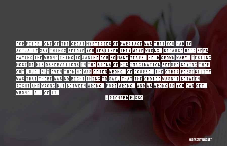 Great Imagination Quotes By Richard Russo Great Imagination Quotes By Richard Russo