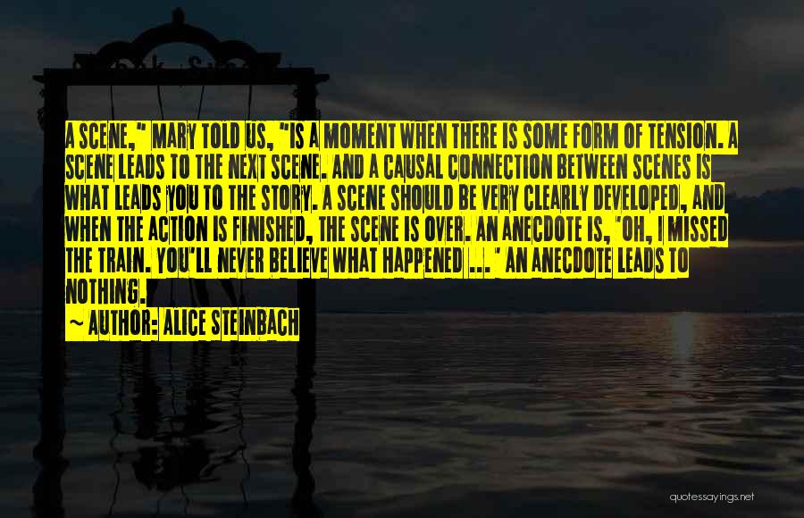 Great Imitator Quotes By Alice Steinbach