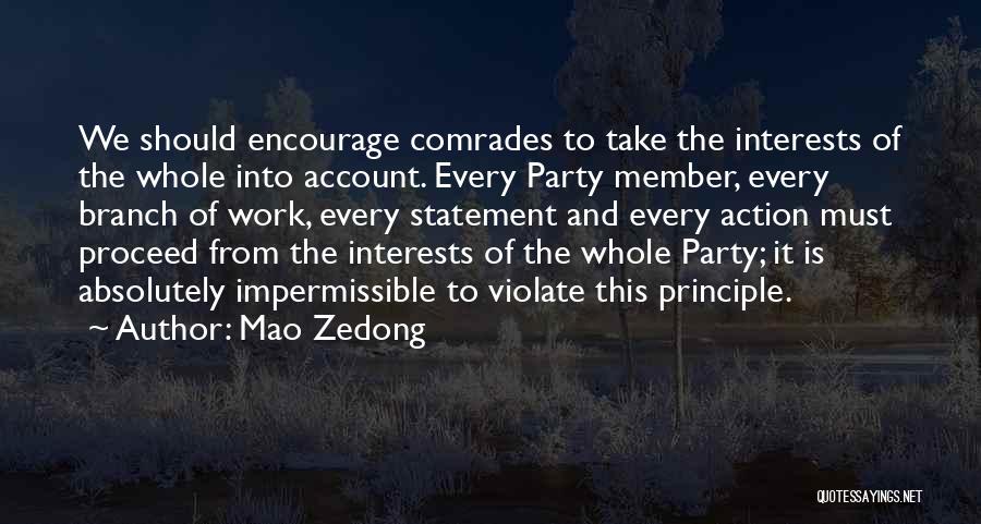 Great Imitator Quotes By Mao Zedong