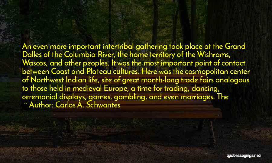 Great Indian Peoples Quotes By Carlos A. Schwantes