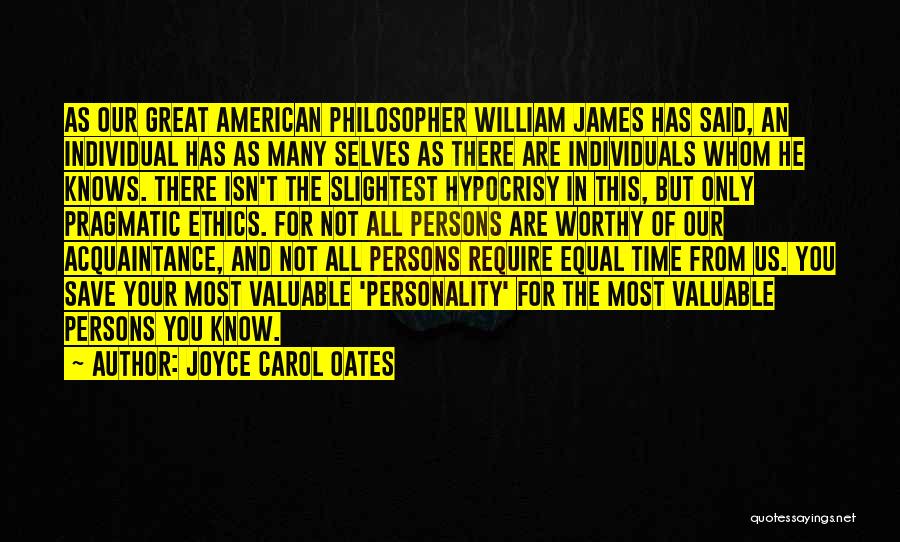 Great Individuals Quotes By Joyce Carol Oates