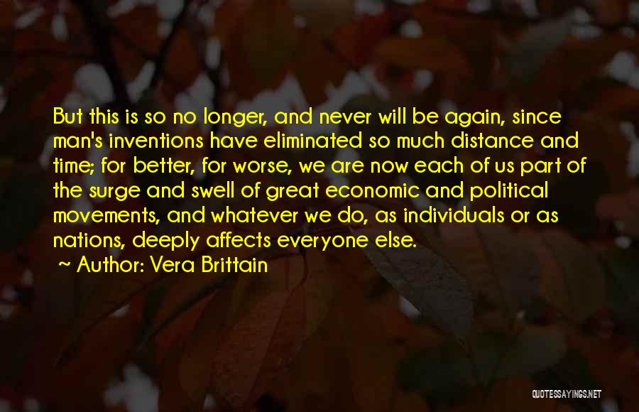 Great Individuals Quotes By Vera Brittain