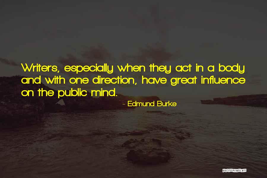 Great Influence Quotes By Edmund Burke Great Influence Quotes By Edmund Burke