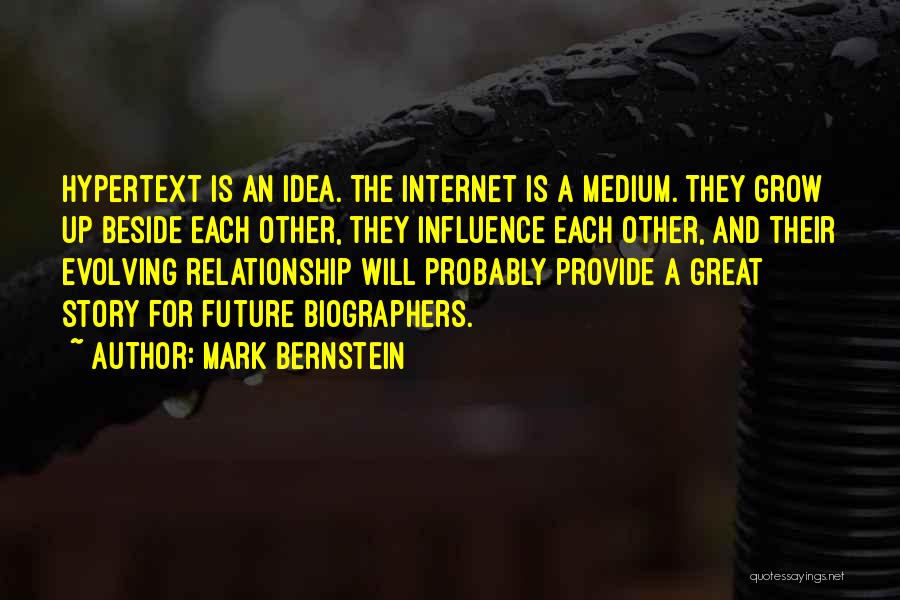 Great Internet Quotes By Mark Bernstein