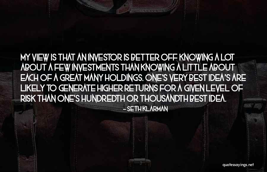 Great Investor Quotes By Seth Klarman Great Investor Quotes By Seth Klarman