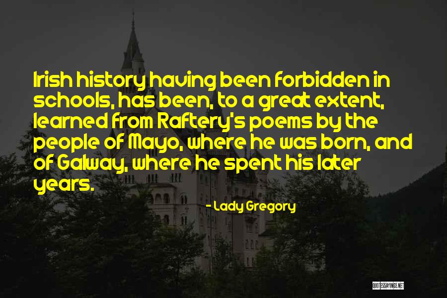 Great Irish Quotes By Lady Gregory Great Irish Quotes By Lady Gregory