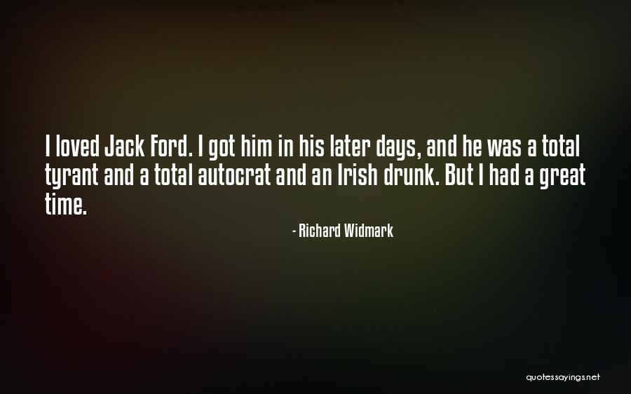 Great Irish Quotes By Richard Widmark Great Irish Quotes By Richard Widmark