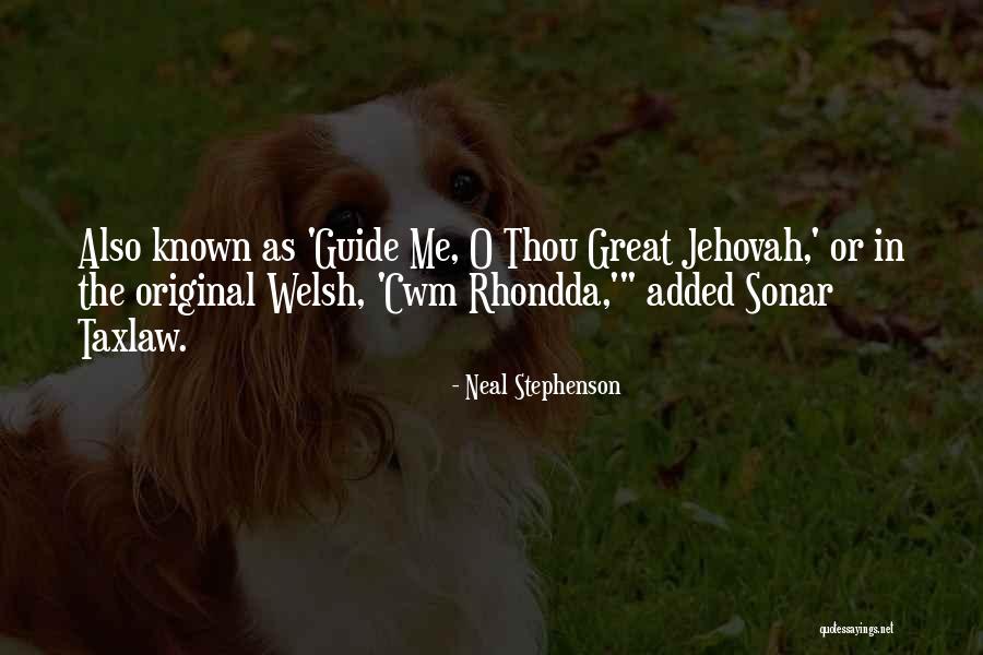 Great Jehovah Quotes By Neal Stephenson Great Jehovah Quotes By Neal Stephenson
