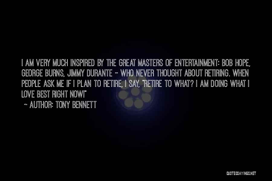 Great Jimmy V Quotes By Tony Bennett