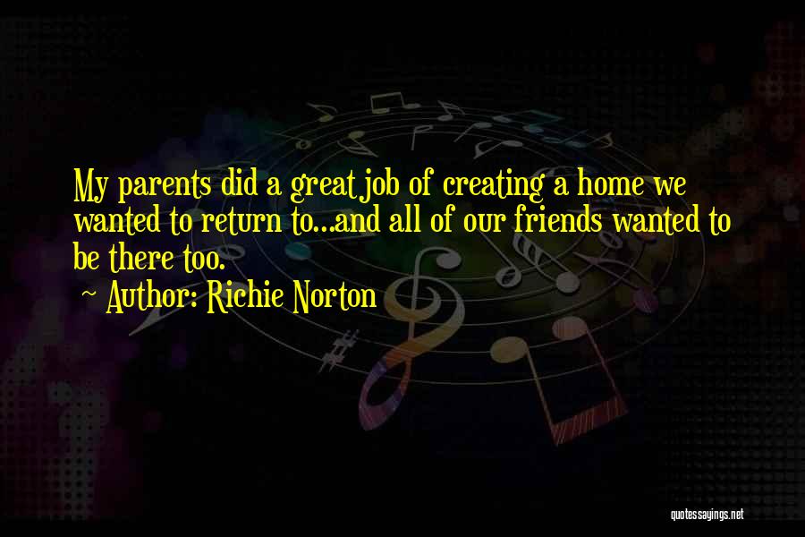 Great Job Work Quotes By Richie Norton