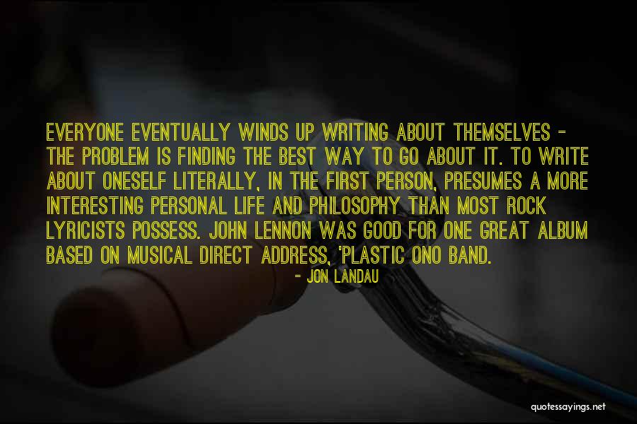 Great John Lennon Quotes By Jon Landau Great John Lennon Quotes By Jon Landau