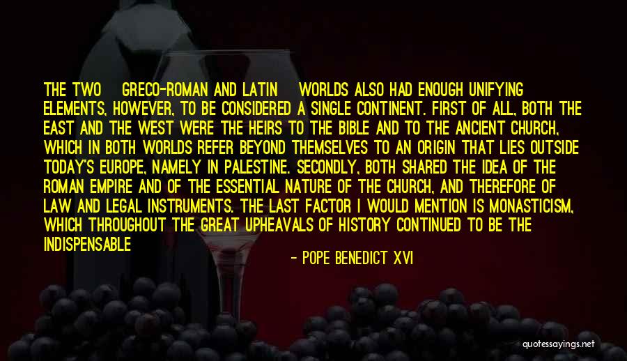 Great Latin Quotes By Pope Benedict XVI Great Latin Quotes By Pope Benedict XVI