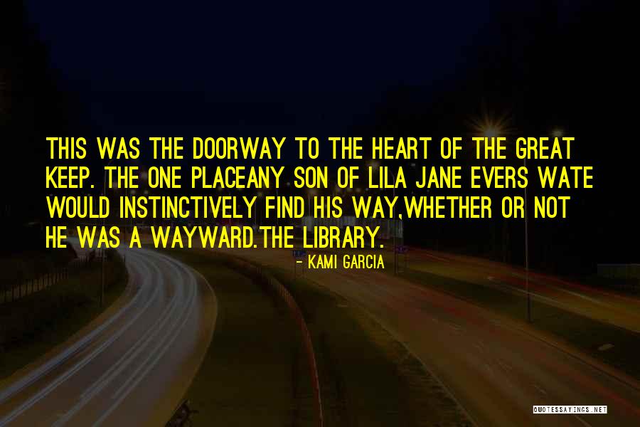 Great Library Quotes By Kami Garcia Great Library Quotes By Kami Garcia