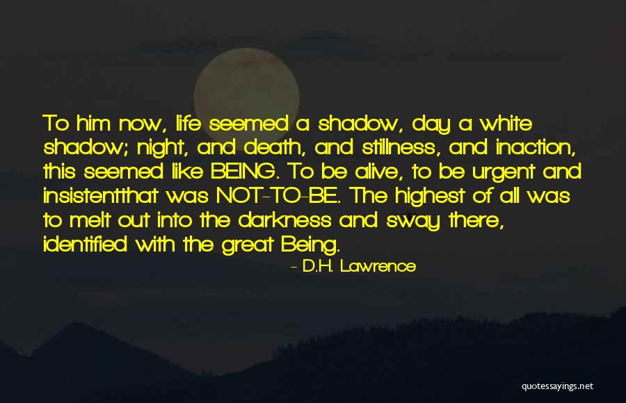 Great Life And Death Quotes By D.H. Lawrence