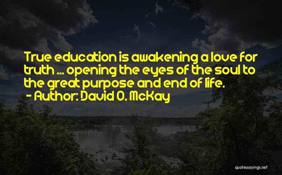 Great Life And Love Quotes By David O. McKay